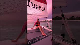 Kuredu Island Resort amp Spa  Catamaran Sailing [upl. by Lerred]