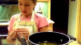 Matzo Ball Soup ★ Kids Cooking [upl. by Lissner]