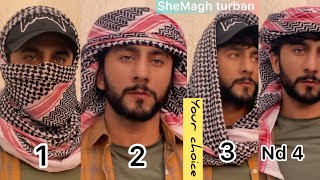 How To wear keffiyeh Safa Bandne ka tarika  6 style  majid shah [upl. by Michal]