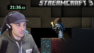 SPEEDRUN por PRIMERA VEZ en Minecraft Streamcraft 3 [upl. by Charbonneau]