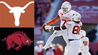 Texas vs Arkansas GAME HIGHLIGHTS Nov 16 2024  2024 College Football Highlights [upl. by Nally]