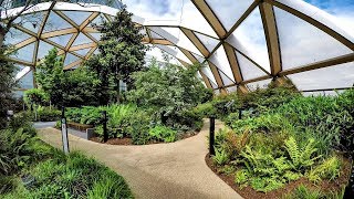 London Walk Around The Roof Garden of Crossrail Place in Canary Wharf [upl. by Egief516]