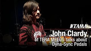 John Clardy of TERA MELOS talks about TAMA DynaSync Pedals [upl. by Griffith]