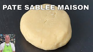 recette facile de pate sablée maison [upl. by Zelten501]