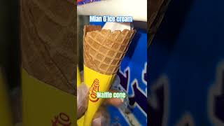 WAFFLE CONE ICE CREAM  MIAN G ICE CREAM Viral video you Tube 😋 [upl. by Arem]