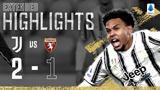 Juventus 21 Torino  McKennie amp Bonucci Score in Epic Derby Comeback  EXTENDED Highlights [upl. by Binetta]