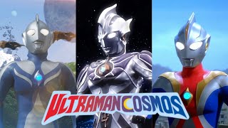 Ultraman Cosmos Theme Song English Lyrics Music Video [upl. by Adlesirc]