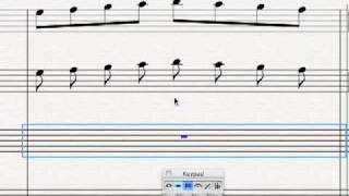 Connected Music Notes Stems And Flags Explained [upl. by Rann]