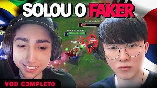 JEAN MAGO CAIU CONTRA O FAKER VOD COMPLETO [upl. by Rance]