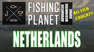 The Complete Fishing Planet Beginners Guide  Episode 14  Netherlands [upl. by Ahsiekit]