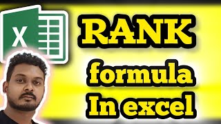 Rank formula in excel  Must know formula [upl. by Neimad]