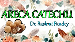 ARECA CATECHU ARECA NUT BETEL NUT HOMEOPATHIC MEDICINE FOR GLAUCOMA MYOPIA TAPE WORM HEART [upl. by Suneya]