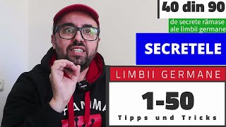 90 de SECRETE ALE LIMBII GERMANE Episoadele 150 4ORE DE MATERIAL [upl. by Athalia]