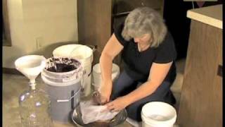 Making Wine from Frozen Grapes [upl. by Anelec]