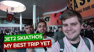 TRIP REPORT The most interesting trip EVER Jet2 737800 to Skiathos  Drawyah Vlogs [upl. by Ariajay]