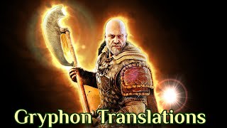 For Honor Gryphon Translations [upl. by Nats]