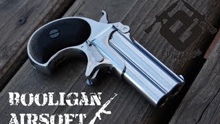 Marushin 6mm Airsoft Derringer Overview [upl. by Brightman264]