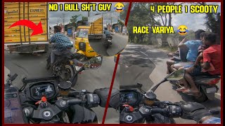 Found No1 Bull St Guy In Chennai 😂  They Want To Race With Ninja 1000 🤦  Enowaytion Plus [upl. by Aloel]