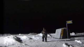 Ice fishing on the Moon with Frabill [upl. by Ezmeralda]