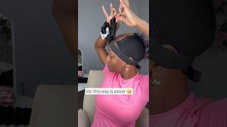 how long does it last 🤣 my longest lasting hairstyle 🔥 gym hair hairtutorial fyp [upl. by Lierbag]