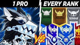 1 PRO vs EVERY Rank  Brawlhalla Crew Battle [upl. by Bowrah]