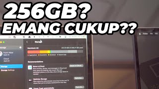 Apakah Cukup SSD Macbook 256GB Berapa Storage Macbook yang PAS [upl. by Anircam23]