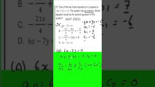 SAT Math Previous Year Questions  Detailed Solutions and Tips [upl. by Aicinad]