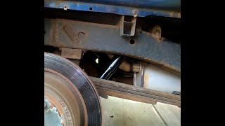 2008 Dodge Ram 1500 Rear Shock Replacment [upl. by Annahsor]