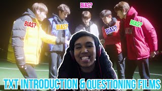 BIAS REVEAL  TXT Introduction amp Questioning Films Reaction [upl. by Herc997]