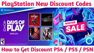 PlayStation Discount Codes 2024  PS4 Discount Codes for PS5 amp PSN [upl. by Ahen]