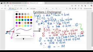 CHALLENGING  Functions  Inequality Notation  Part 2 [upl. by Sibell259]