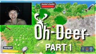 Funny Moments Sinatraa Plays Oh Deer with Friends  PART 1 w Chat [upl. by Solim]