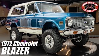 1972 Chevrolet Blazer K5 4X4 Restomod For Sale Vanguard Motor Sales 5082 [upl. by Eiznik]