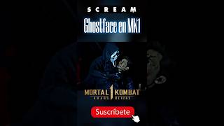 Ghostface en Mk1🔥Scream mk1 scream ghostface mortalkombat videogames shorts trending [upl. by Esbensen786]