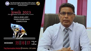 Jewels 2023 Message from Director General National Gem amp Jewellery Authority [upl. by Brock]