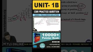 CSIR Practice Question  Unit 1  Topic B Composition structure and function of biomolecules [upl. by Nera]