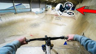 RIDING THE BIGGEST SKATEPARK IN EUROPE [upl. by Omoj]