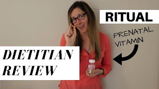 Ritual Vitamin Review  Essential Prenatal DIETITIAN Review  What to Look For in Your Prenatal [upl. by Noied549]