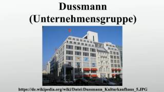 Dussmann Unternehmensgruppe [upl. by Ylera165]