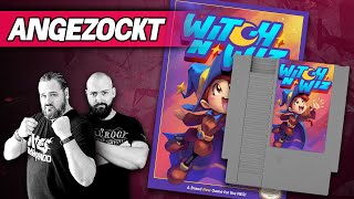 Witch n Wiz  Nintendo NES Gameplay  NES Commando Stream  MIT VERLOSUNG 4 Codes [upl. by Clementine]