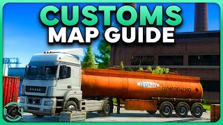 ULTIMATE CUSTOMS BEGINNER MAP GUIDE  Escape from Tarkov [upl. by Youngman172]