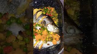 Păstrăv la cuptor cu legume food music shrots pastrav fish dinner dezlegarelapeste 🐟 [upl. by Imoen988]