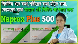 Naprox Plus 500  ন্যাপ্রক্স প্লাস ৫০০ মিগ্রা  Naproxen 500 Sodium  Esomeprazole 20 Magnesium [upl. by Noonberg395]