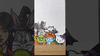 Halloween Cartoon Characters l Part16 shortvideo halloween snoopdogg [upl. by Leuqar]