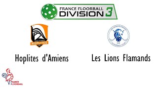 Floorball D3 Nord  Hoplites vs Lions [upl. by Anitnauq]