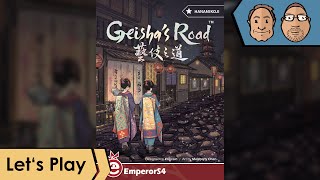 Hanamikoji Geishas Road – Brettspiel – Lets Play mit Alex amp Peat [upl. by Edette]