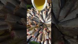 How to cook sprats at home Recipe for natural canned fish [upl. by Dannye]