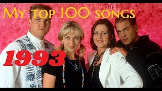 My top 100 songs of 1993 [upl. by Delastre]