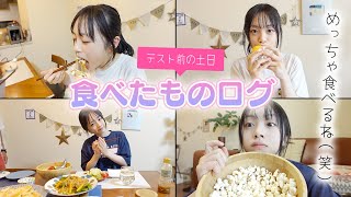 爆食いログ！土日食べたもの全部のvlog♪食事とおやつと・・・食べすぎでしょw [upl. by Lytsirk]