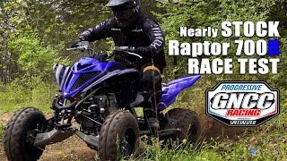 Raptor 700R Race Test 2024 Hoosier GNCC [upl. by Ayahs135]